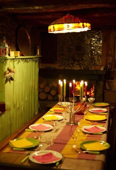 Bed and Breakfast Le Mas Franc Enveitg Exterior foto